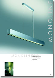 Adelmann-Katalog Leuchte Monoline